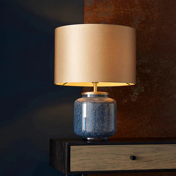 Seren Cobalt Glass Table Lamp