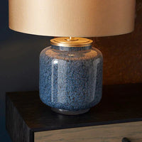Seren Cobalt Glass Table Lamp