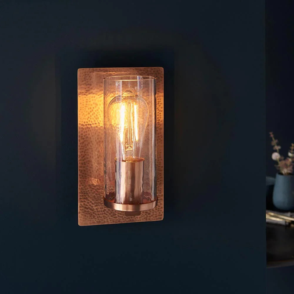 Helix Textured Wall Light