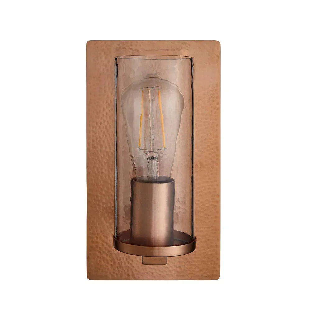 Helix Textured Wall Light