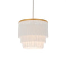 Aurora Cascade Fringe Medium Pendant Light