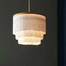 Aurora Cascade Fringe Medium Pendant Light