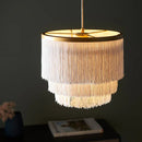 Aurora Cascade Fringe Medium Pendant Light