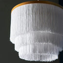 Aurora Cascade Fringe Medium Pendant Light