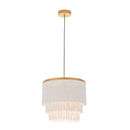 Aurora Cascade Fringe Medium Pendant Light