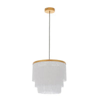 Aurora Cascade Fringe Medium Pendant Light