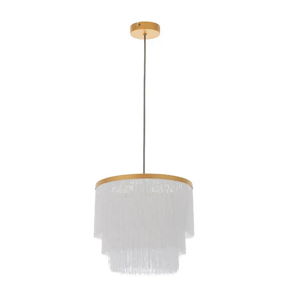 Aurora Cascade Fringe Medium Pendant Light