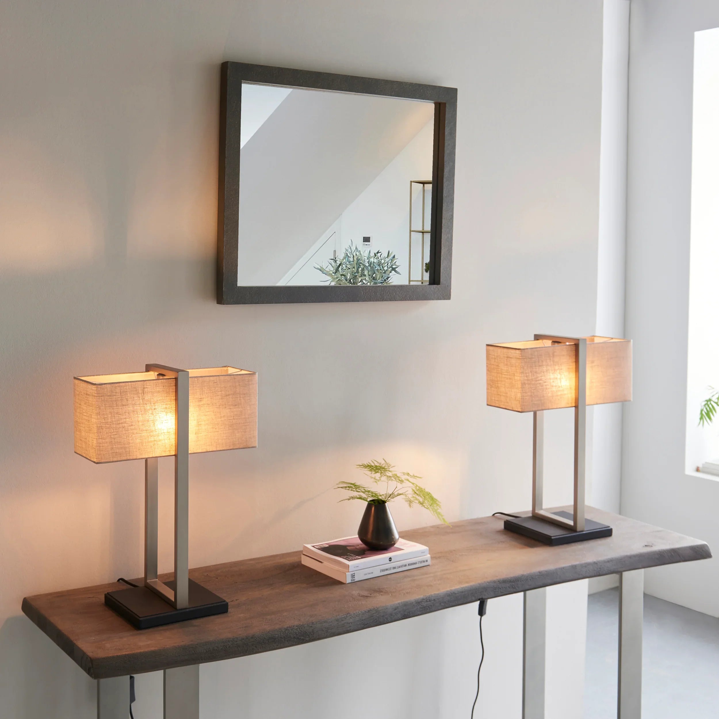 Rectangles Accent Table Lamp