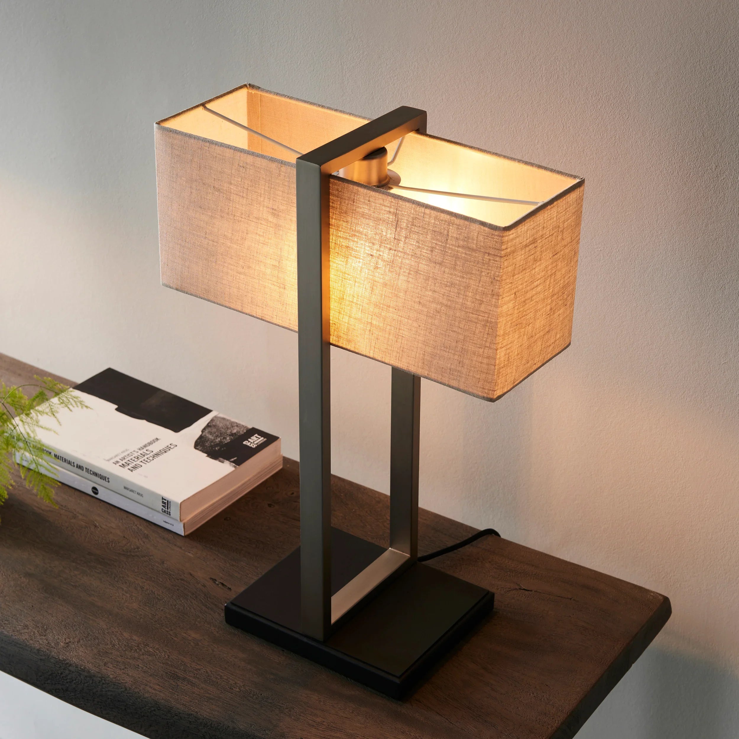 Rectangles Accent Table Lamp