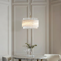 Artemis Trio Clear Glass Pendant Light