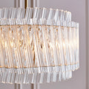 Artemis Trio Clear Glass Pendant Light