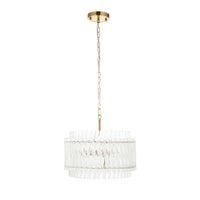 Artemis Trio Clear Glass Pendant Light