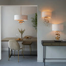 Aurora Ribbon Shade Wall Light