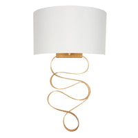 Aurora Ribbon Shade Wall Light