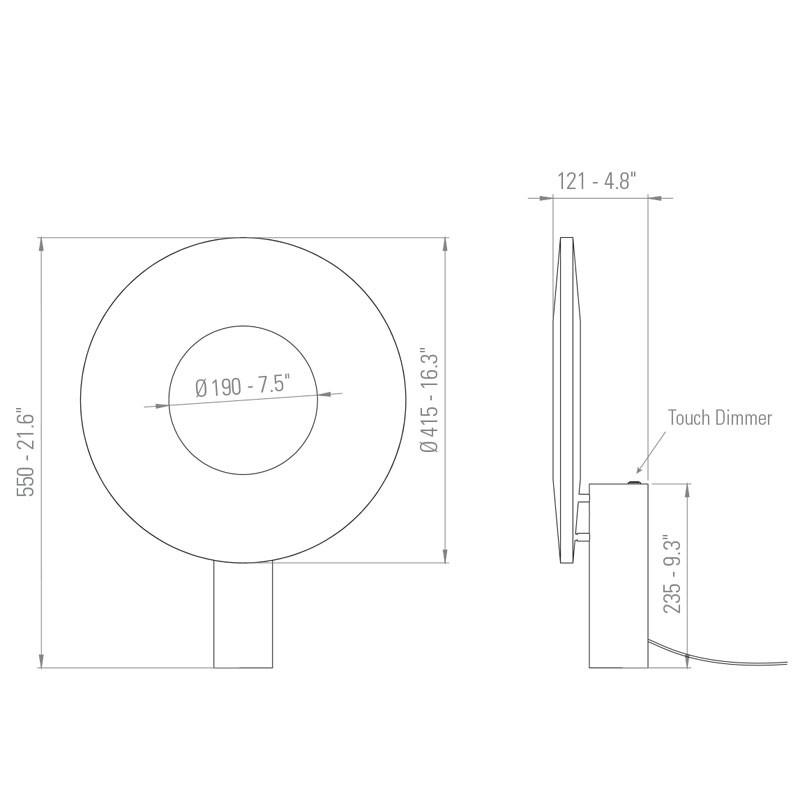 Iris 40 Table Lamp