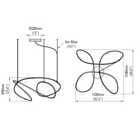 10 HEURES 10 Zigouzi 150 Pendant Light | All Square Lighting