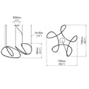 10 HEURES 10 Zigouzi 180 Pendant Light | All Square Lighting