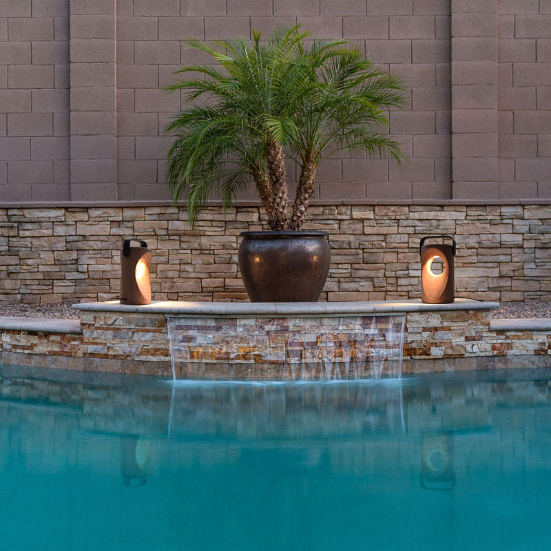 100% Light UK 1117 Outdoor Floor Lamp | All Square Lighting