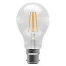 100% Light UK 11W BC Clear LED Filament GLS Lamp | All Square Lighting