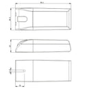 100% Light UK 12W LED Driver Mains Dimmable 350/700mA | All Square Lighting