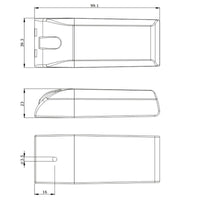 100% Light UK 12W LED Driver Mains Dimmable 350/700mA | All Square Lighting