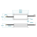 100% Light UK 150W 24V Dimmable IP66 LED Driver | All Square Lighting