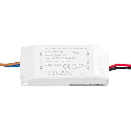 15W 12V Dimmable IP20 LED Driver