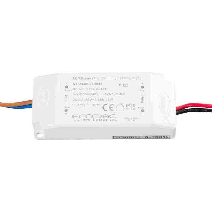 15W 24V Dimmable IP20 LED Driver