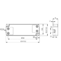 100% Light UK 15W 24V Non Dimmable IP20 LED Driver | All Square Lighting