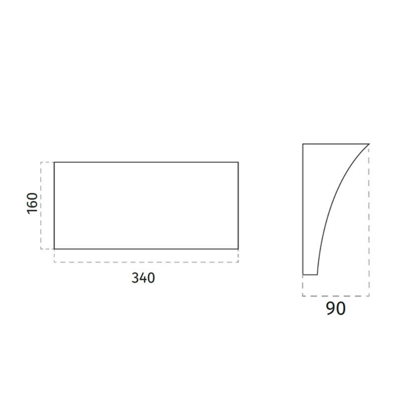 100% Light UK 2014 Wall Light | All Square Lighting