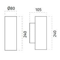 100% Light UK 2184 Wall Light | All Square Lighting