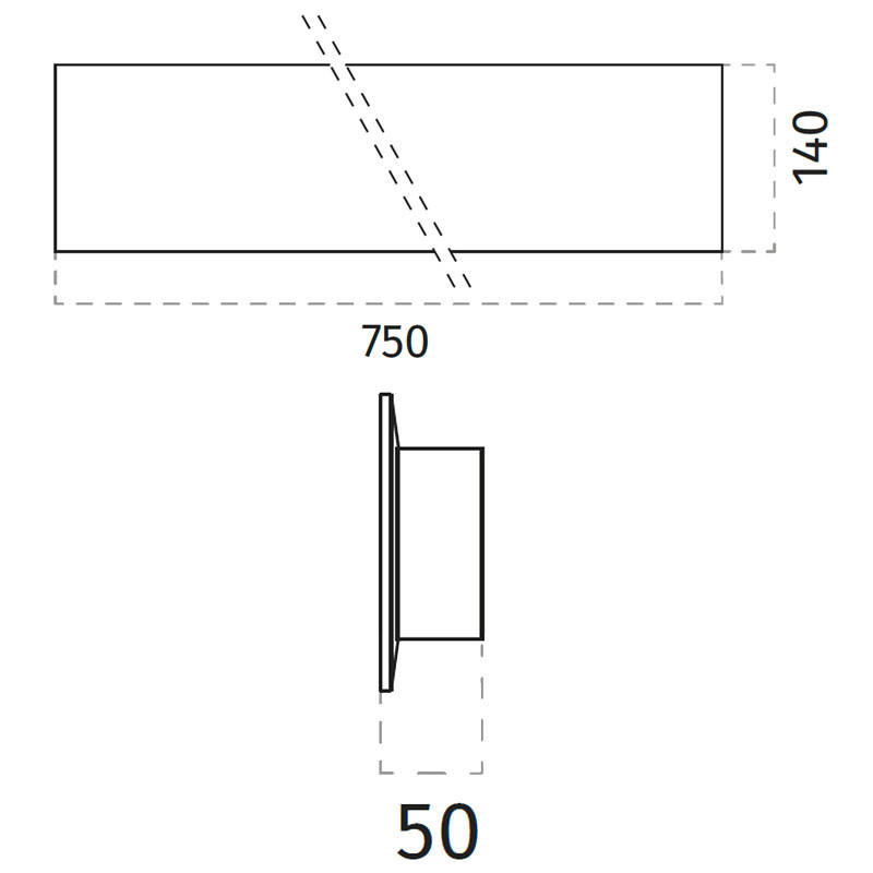 2421C LED Wall Light