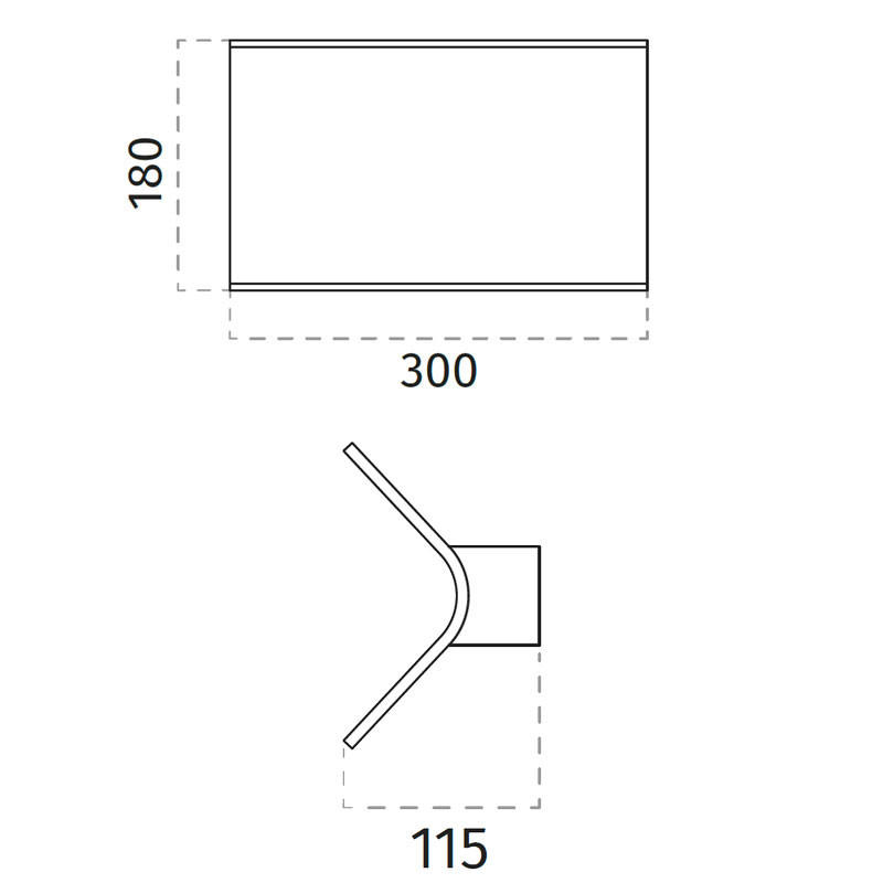 2497 LED Wall Light