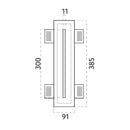 100% Light UK 4100G Floor Washer | All Square Lighting