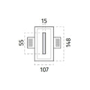 100% Light UK 4130A Floor Washer | All Square Lighting
