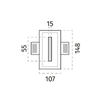 100% Light UK 4130A Floor Washer | All Square Lighting