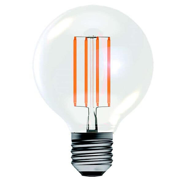 4W ES Clear LED Filament G125 Lamp