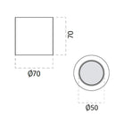 100% Light UK 8898 Ceiling Light | All Square Lighting
