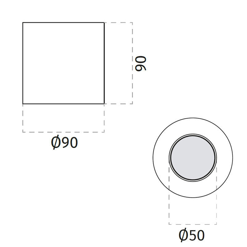 8900 Ceiling Light