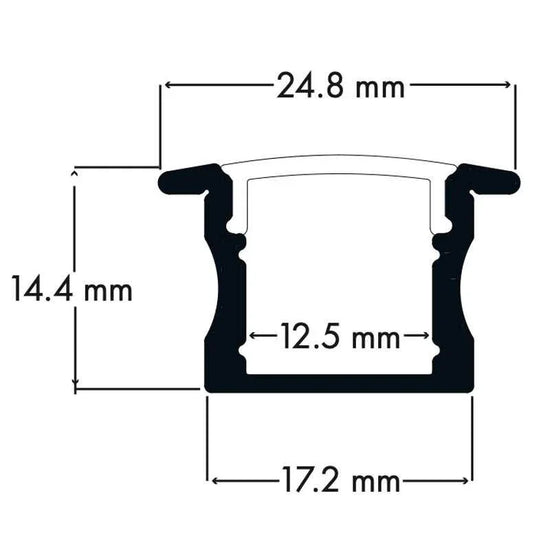 Deep Recessed LED Profile