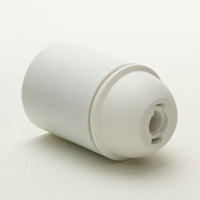 100% Light UK ES Smooth Plastic Lampholder | All Square Lighting
