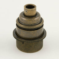 100% Light UK ES Threaded Metal Lampholder | All Square Lighting