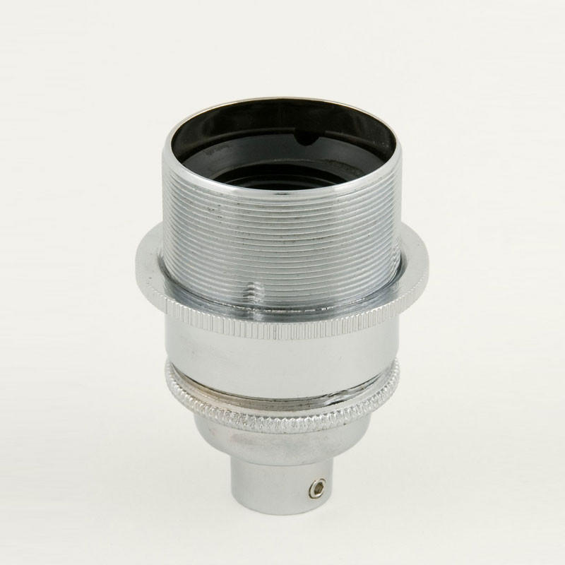 100% Light UK ES Threaded Metal Lampholder | All Square Lighting