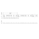 100% Light UK Prem 10 Led Strip | All Square Lighting