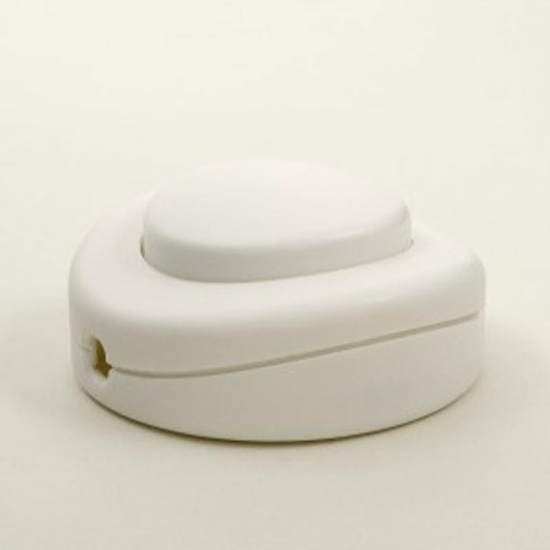 100% Light UK Round Foot Switch | All Square Lighting