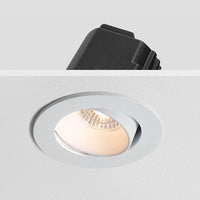 100% Light UK Sphere Baffled Adjustable LED Fire Rated Downlight | All Square Lighting