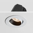 100% Light UK Sphere Baffled Adjustable LED Fire Rated Downlight | All Square Lighting
