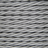 100% Light UK Twisted Braided Flex | All Square Lighting
