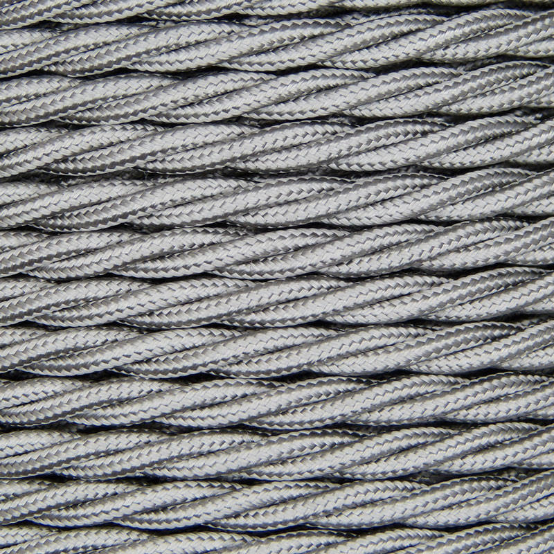 100% Light UK Twisted Braided Flex | All Square Lighting