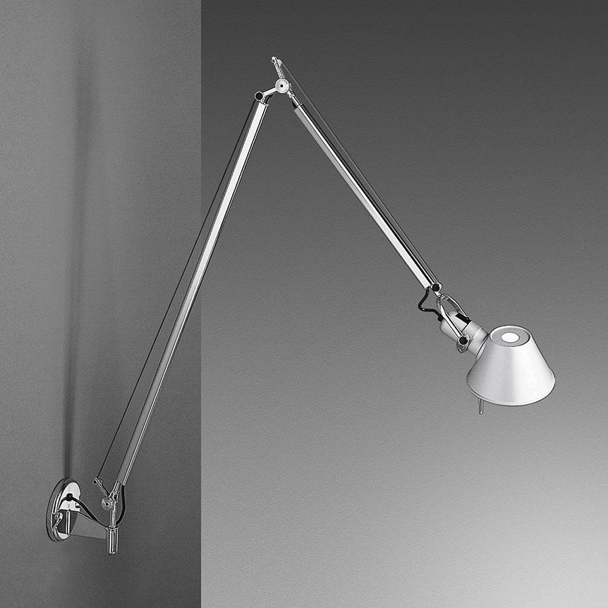 Artemide Tolomeo Braccio LED Wall Light | All Square Lighting